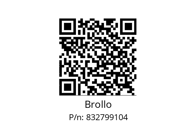   Brollo 832799104