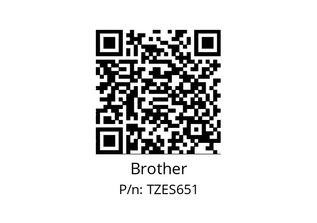   Brother TZES651