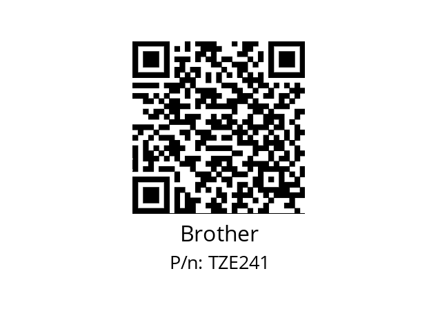   Brother TZE241