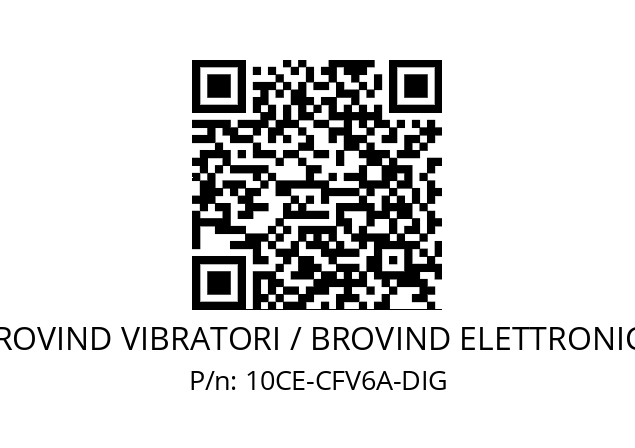   BROVIND VIBRATORI / BROVIND ELETTRONICA 10CE-CFV6A-DIG