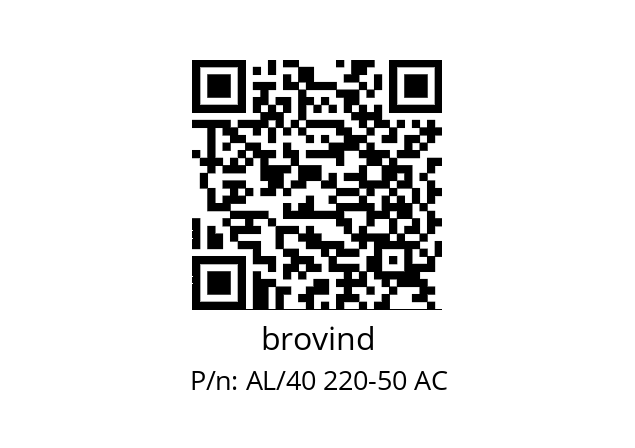   brovind AL/40 220-50 AC