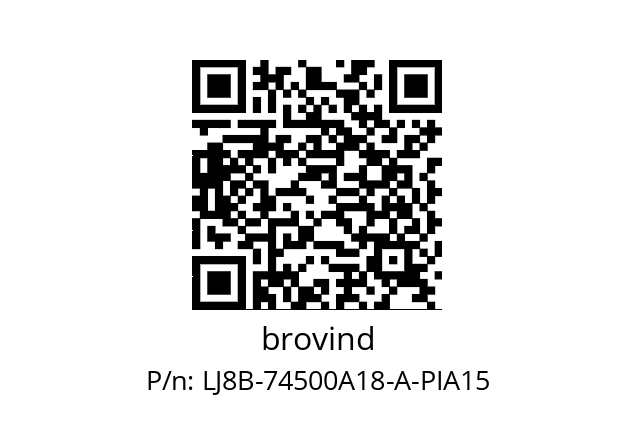   brovind LJ8B-74500A18-A-PIA15