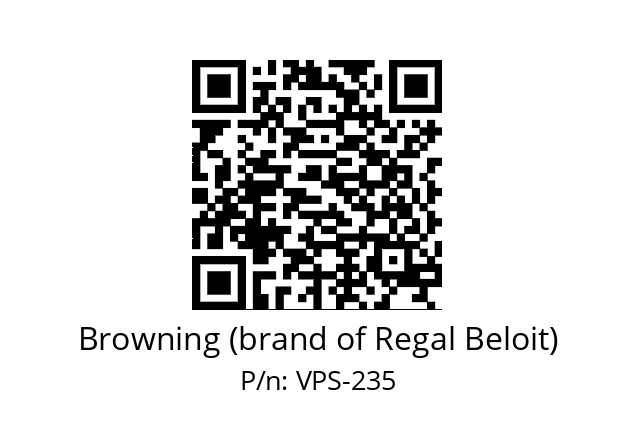   Browning (brand of Regal Beloit) VPS-235