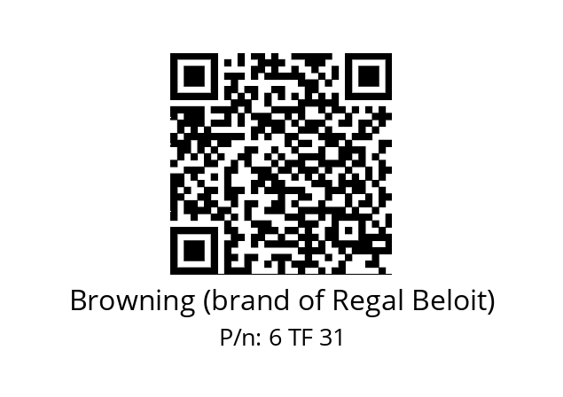   Browning (brand of Regal Beloit) 6 TF 31