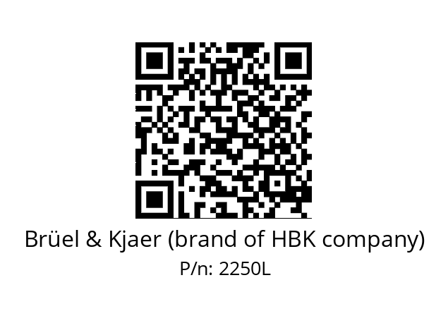   Brüel & Kjaer (brand of HBK company) 2250L