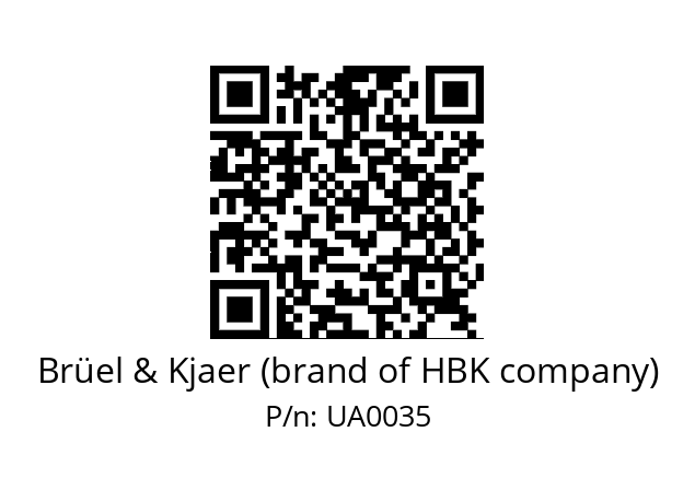   Brüel & Kjaer (brand of HBK company) UA0035