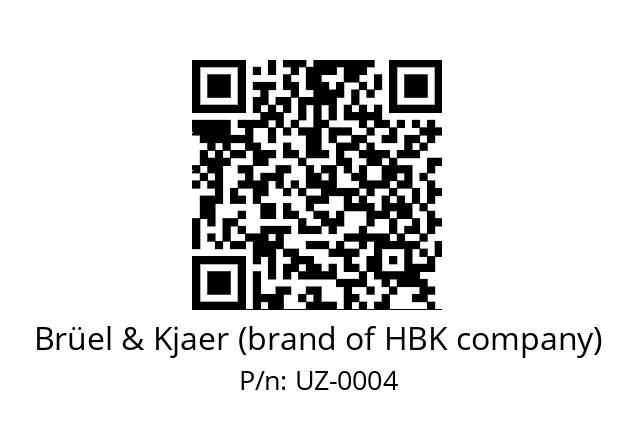   Brüel & Kjaer (brand of HBK company) UZ-0004