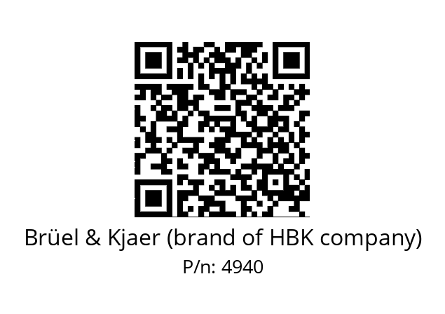   Brüel & Kjaer (brand of HBK company) 4940