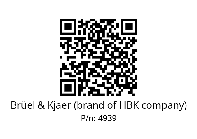   Brüel & Kjaer (brand of HBK company) 4939