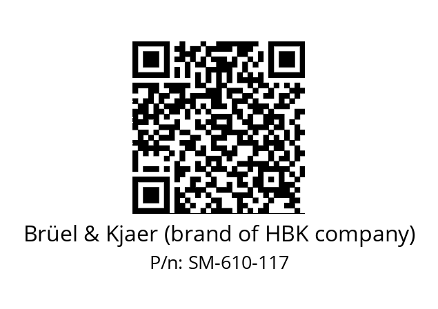   Brüel & Kjaer (brand of HBK company) SM-610-117