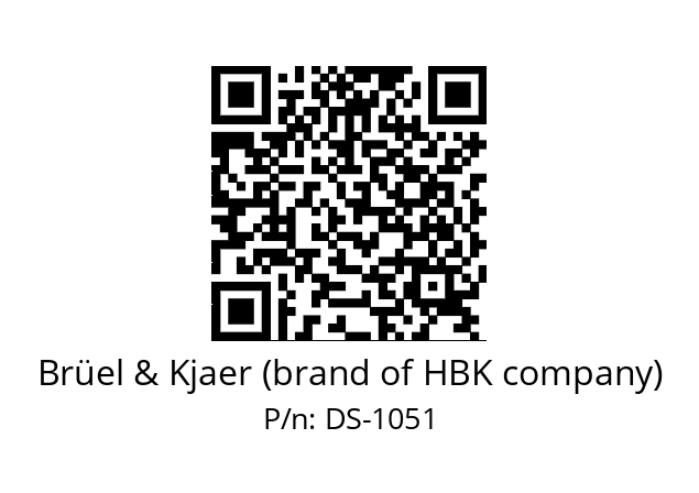   Brüel & Kjaer (brand of HBK company) DS-1051