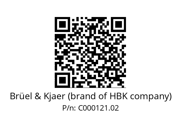   Brüel & Kjaer (brand of HBK company) C000121.02