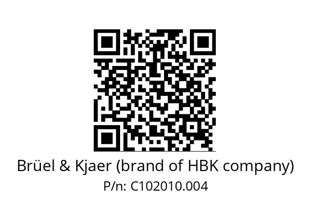   Brüel & Kjaer (brand of HBK company) C102010.004