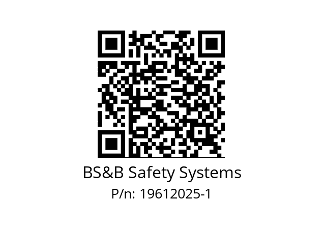   BS&B Safety Systems 19612025-1