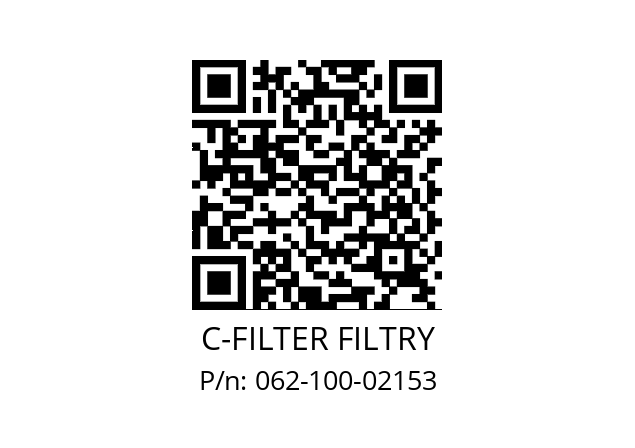   C-FILTER FILTRY 062-100-02153