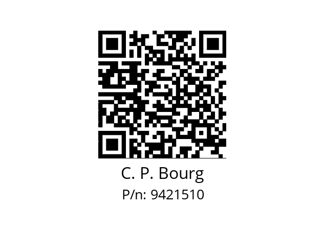   C. P. Bourg 9421510