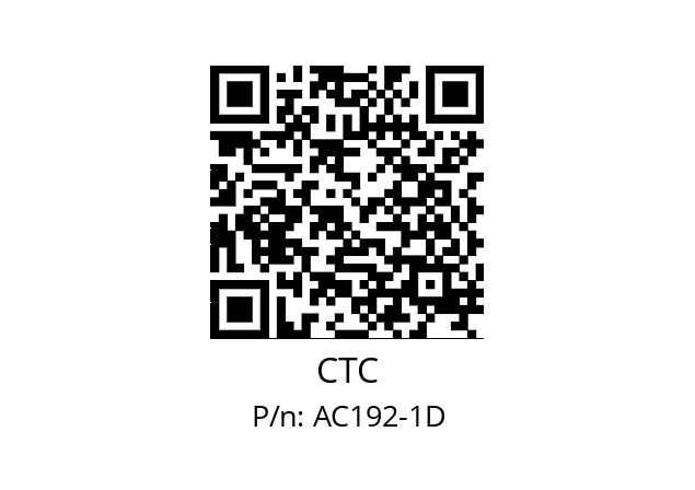   CTC AC192-1D