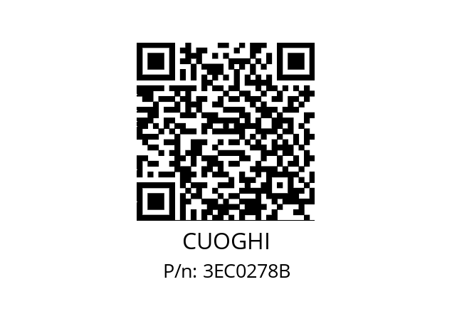   CUOGHI 3EC0278B