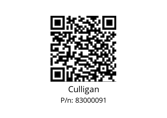   Culligan 83000091