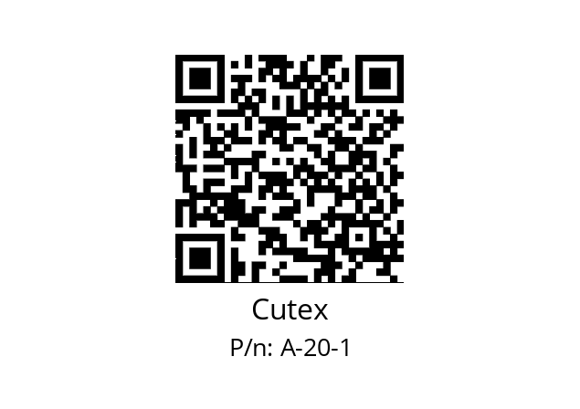   Cutex A-20-1