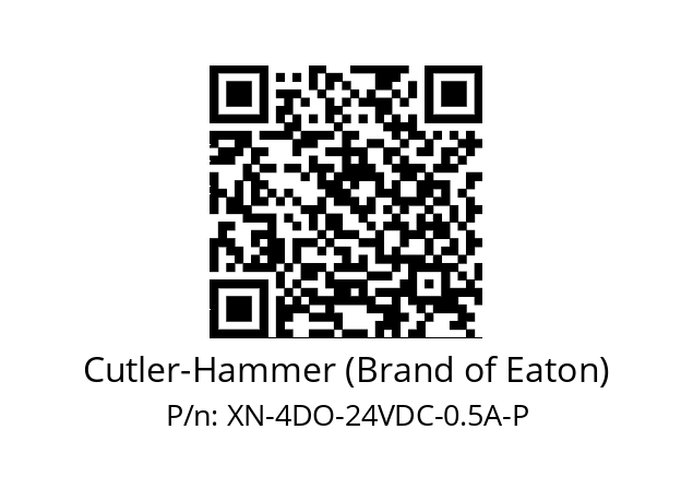   Cutler-Hammer (Brand of Eaton) XN-4DO-24VDC-0.5A-P