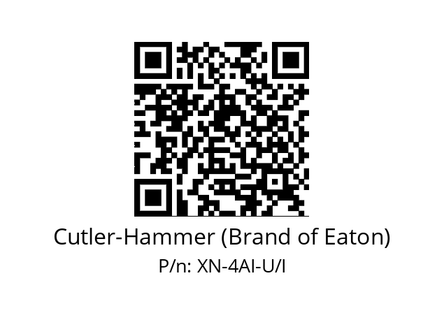   Cutler-Hammer (Brand of Eaton) XN-4AI-U/I