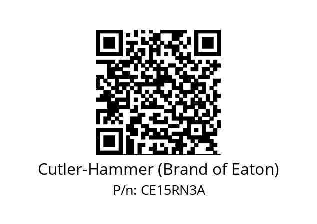   Cutler-Hammer (Brand of Eaton) CE15RN3A