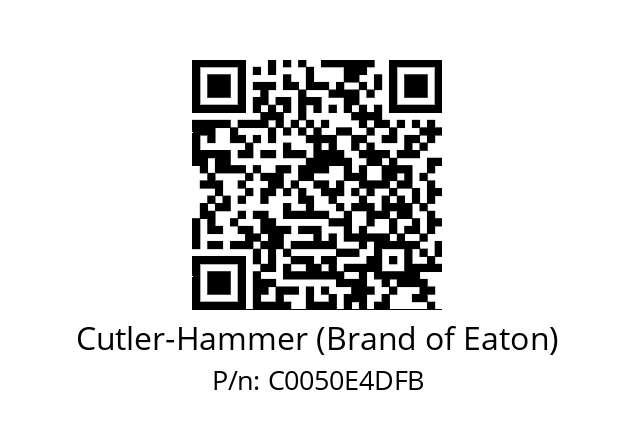   Cutler-Hammer (Brand of Eaton) C0050E4DFB