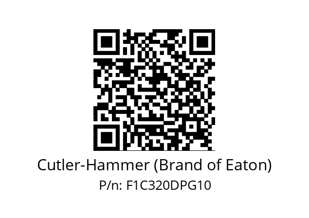   Cutler-Hammer (Brand of Eaton) F1C320DPG10