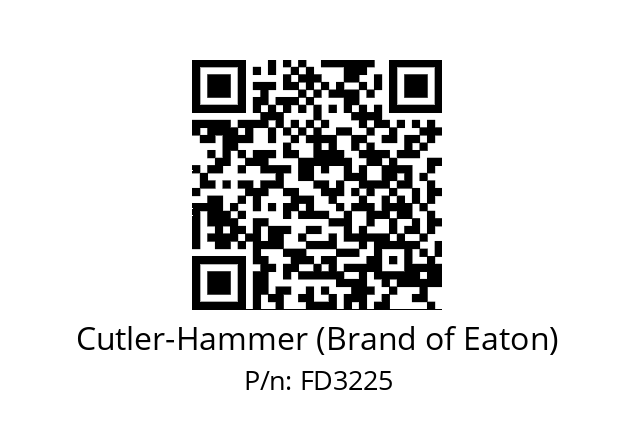   Cutler-Hammer (Brand of Eaton) FD3225