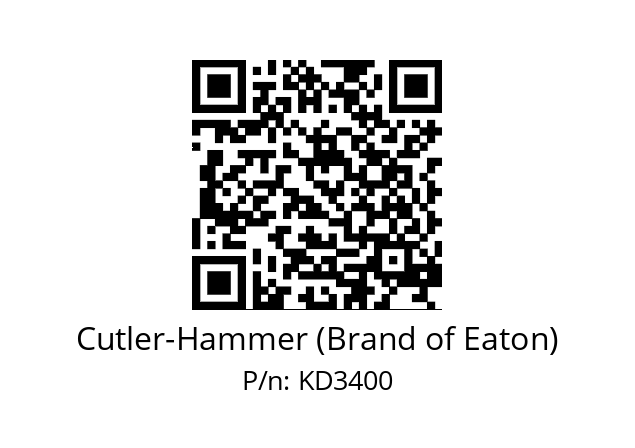   Cutler-Hammer (Brand of Eaton) KD3400