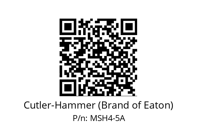   Cutler-Hammer (Brand of Eaton) MSH4-5A