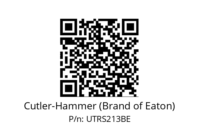   Cutler-Hammer (Brand of Eaton) UTRS213BE