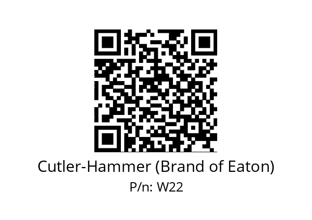   Cutler-Hammer (Brand of Eaton) W22