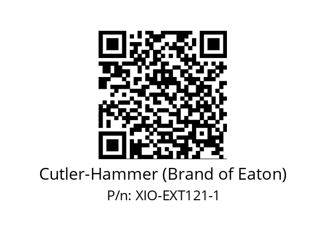   Cutler-Hammer (Brand of Eaton) XIO-EXT121-1