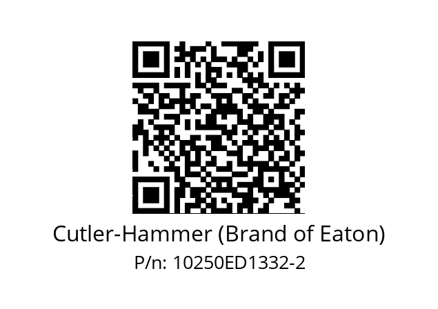   Cutler-Hammer (Brand of Eaton) 10250ED1332-2