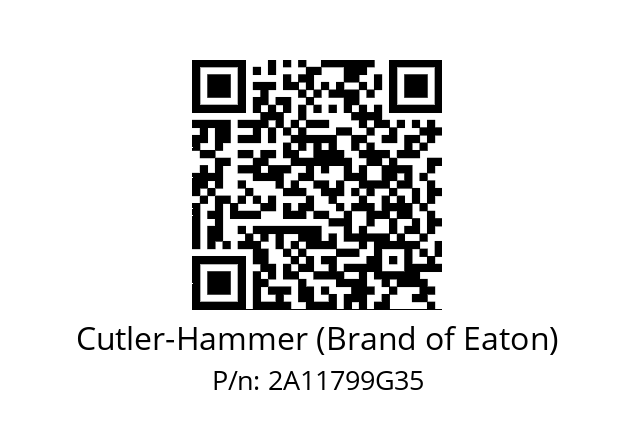   Cutler-Hammer (Brand of Eaton) 2A11799G35