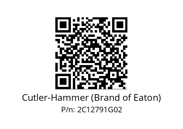   Cutler-Hammer (Brand of Eaton) 2C12791G02