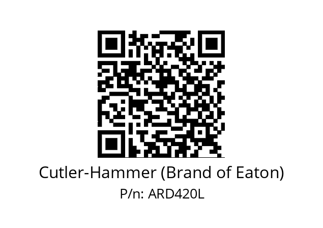   Cutler-Hammer (Brand of Eaton) ARD420L