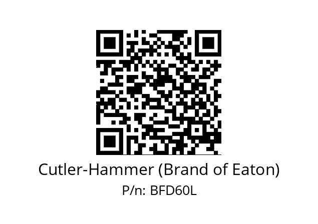   Cutler-Hammer (Brand of Eaton) BFD60L