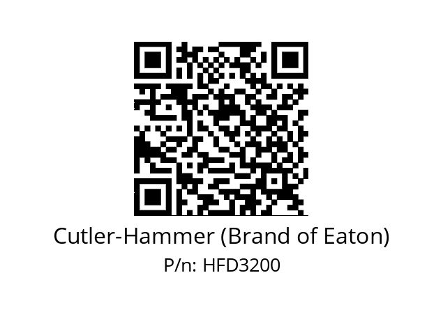   Cutler-Hammer (Brand of Eaton) HFD3200