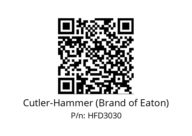   Cutler-Hammer (Brand of Eaton) HFD3030