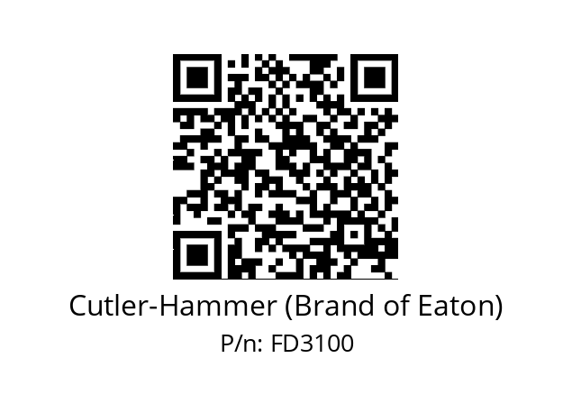   Cutler-Hammer (Brand of Eaton) FD3100