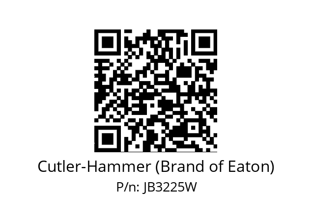   Cutler-Hammer (Brand of Eaton) JB3225W