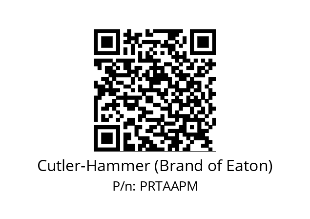   Cutler-Hammer (Brand of Eaton) PRTAAPM