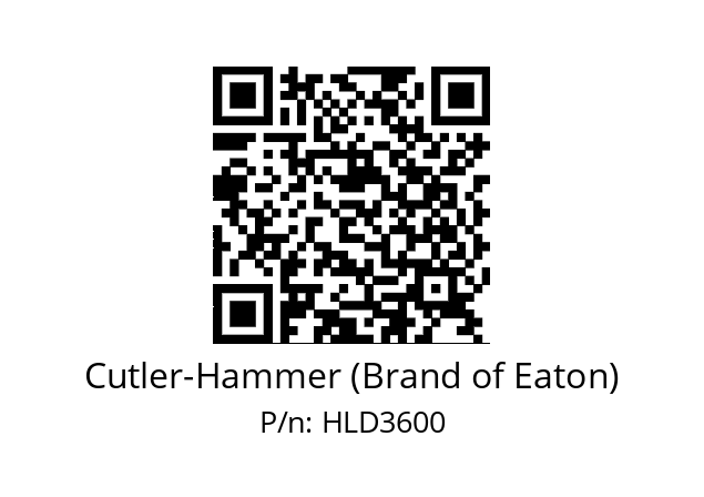   Cutler-Hammer (Brand of Eaton) HLD3600