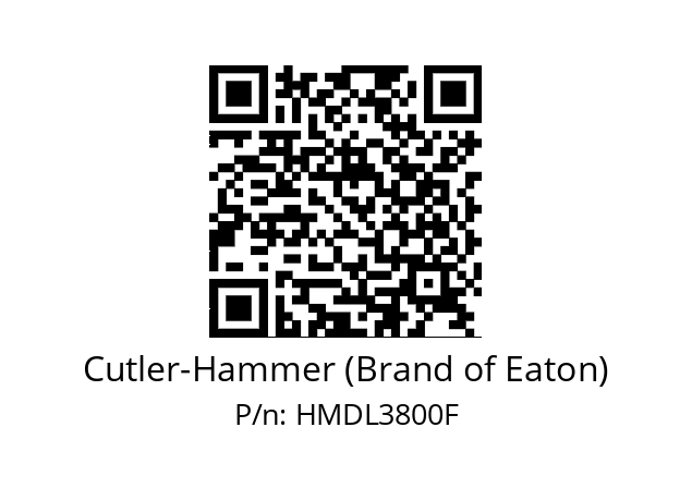   Cutler-Hammer (Brand of Eaton) HMDL3800F