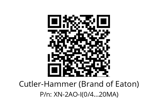   Cutler-Hammer (Brand of Eaton) XN-2AO-I(0/4...20MA)