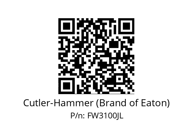   Cutler-Hammer (Brand of Eaton) FW3100JL