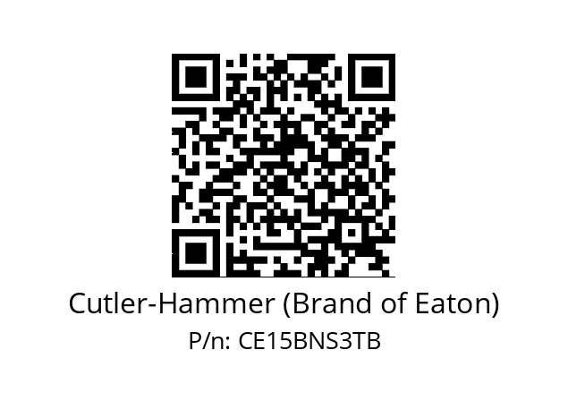   Cutler-Hammer (Brand of Eaton) CE15BNS3TB